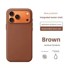 Funda Tejida de Alta Calidad con Tecnología Original para iPhone 17 16 15 14 13 Pro Max 17 Air, Oficial, Compatible con Magsafe, Protección Magnética