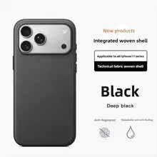 Funda Tejida de Alta Calidad con Tecnología Original para iPhone 17 16 15 14 13 Pro Max 17 Air, Oficial, Compatible con Magsafe, Protección Magnética