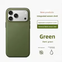 Funda Tejida de Alta Calidad con Tecnología Original para iPhone 17 16 15 14 13 Pro Max 17 Air, Oficial, Compatible con Magsafe, Protección Magnética