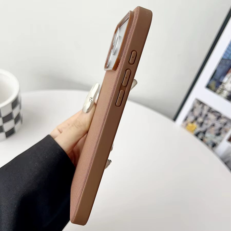 Funda Tejida de Alta Calidad con Tecnología Original para iPhone 17 16 15 14 13 Pro Max 17 Air, Oficial, Compatible con Magsafe, Protección Magnética